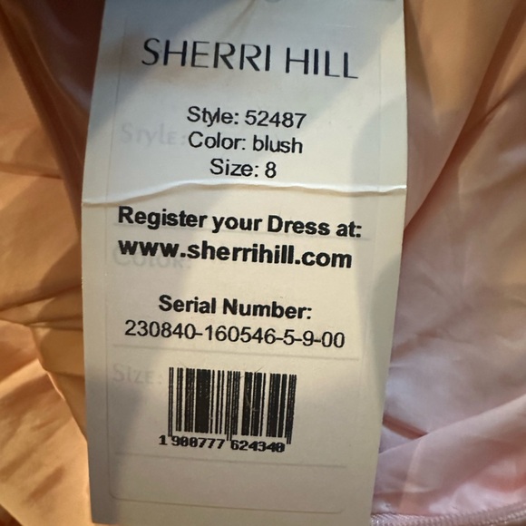 Sherri Hill Blush Evening Dress - Picture 10 of 15